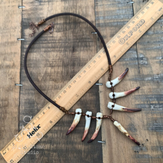 Porcelain Fangs Necklace - Image 6