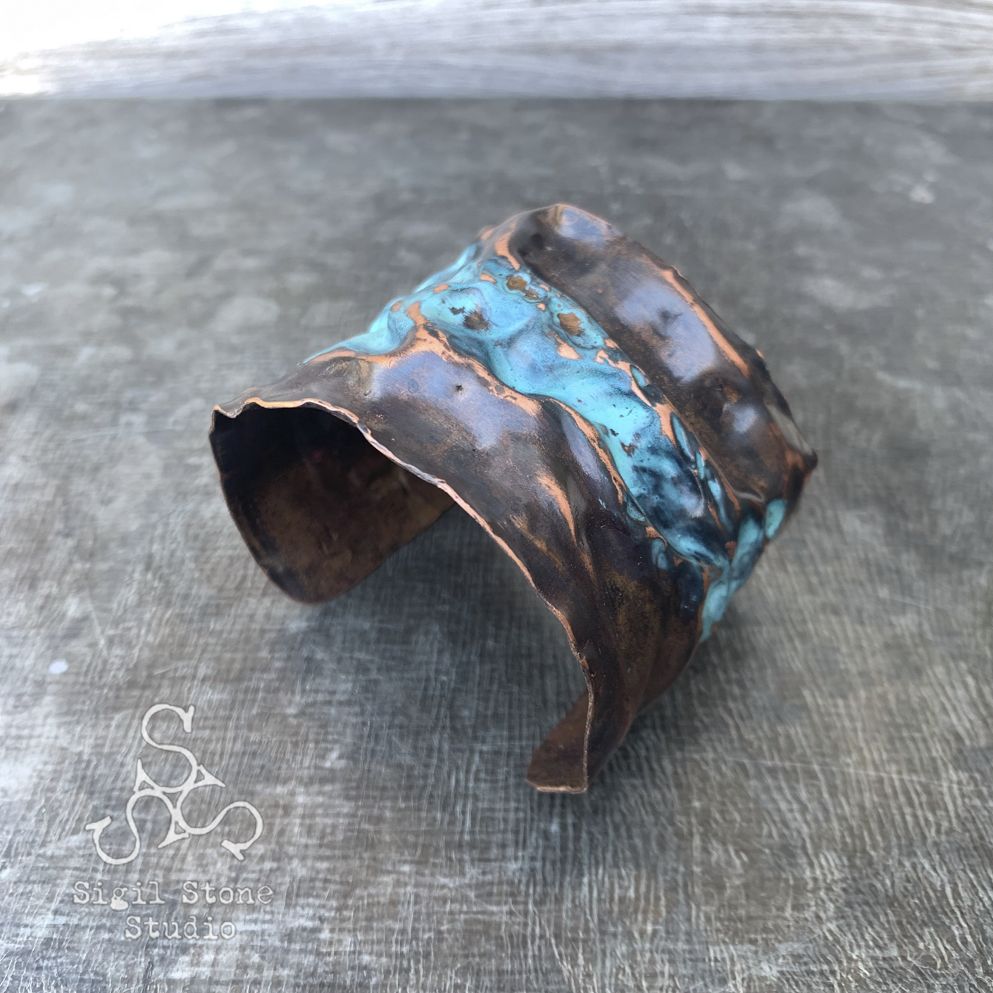 Copper Cuff Small - Image 3