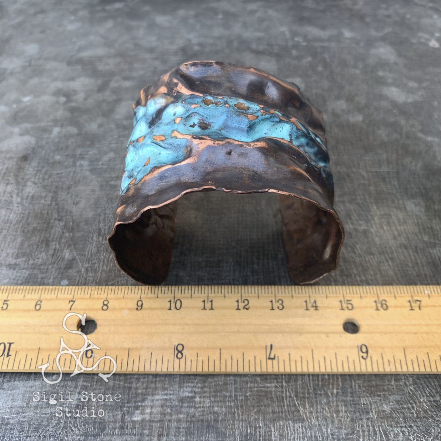 Copper Cuff Small - Image 4
