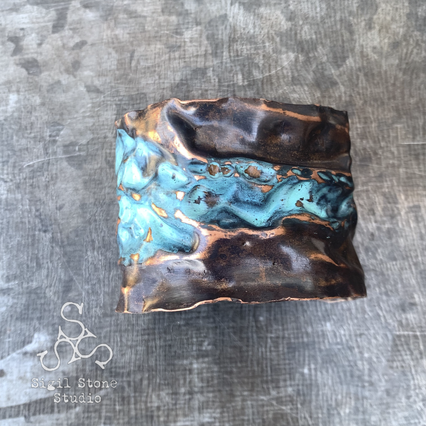 Copper Cuff Small - Image 5