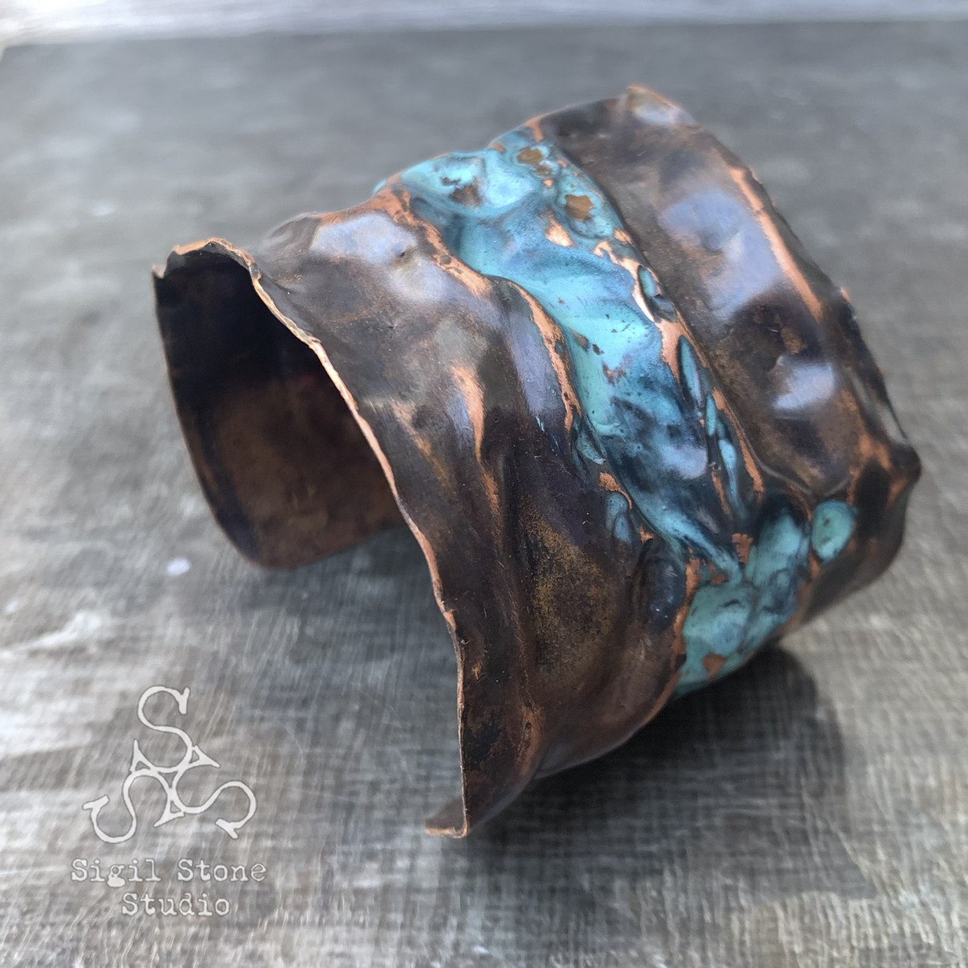 Copper Cuff Small - Image 7
