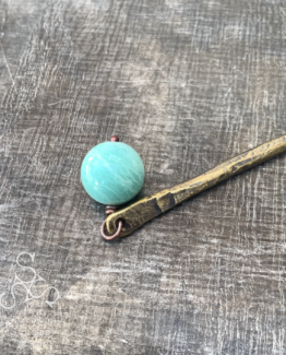 Hair Stick Amazonite